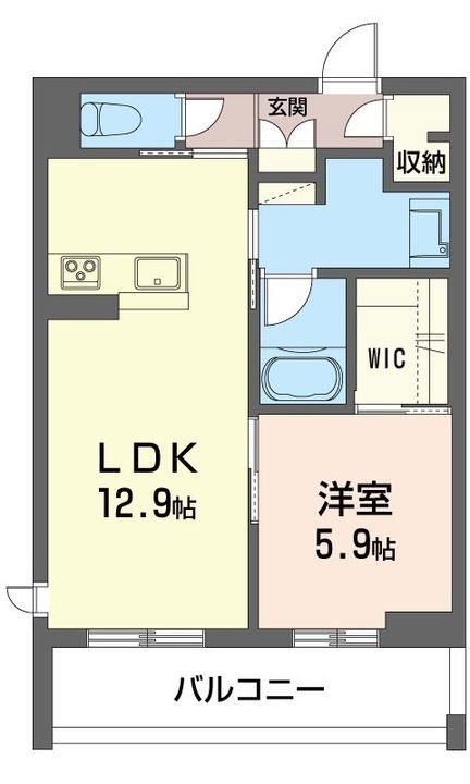 プレディーナ武蔵浦和の間取り
