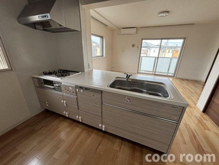 静岡県藤枝市下青島(マンション)の賃貸物件のキッチン