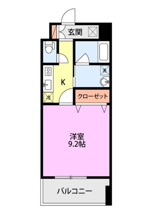 グレイスハイツ東中通タワーの間取り