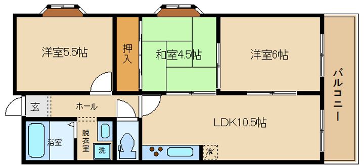 エクシードの間取り