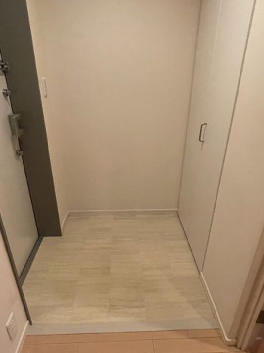 シャルール等々力の玄関