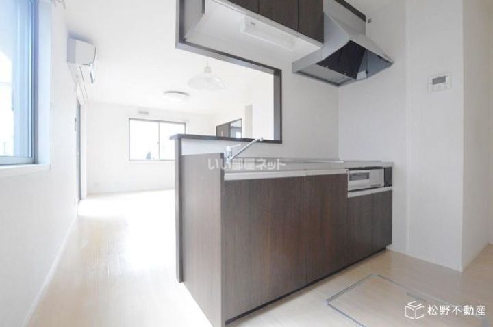 香川県高松市国分寺町福家(一戸建)の賃貸物件のキッチン