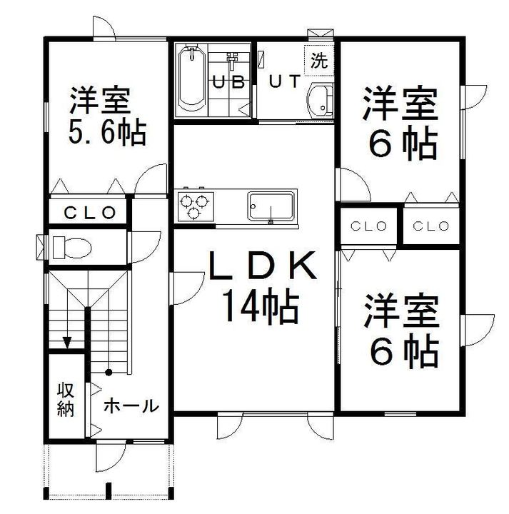 東陽テラスハウスの間取り
