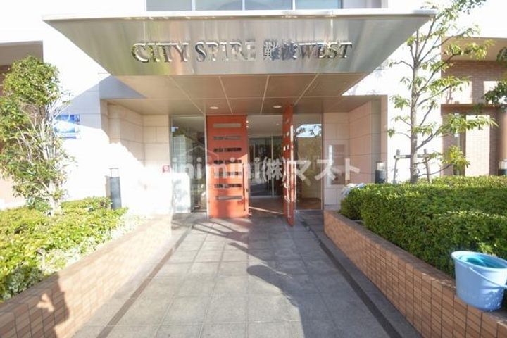 CITY  SPIRE難波WESTの地図