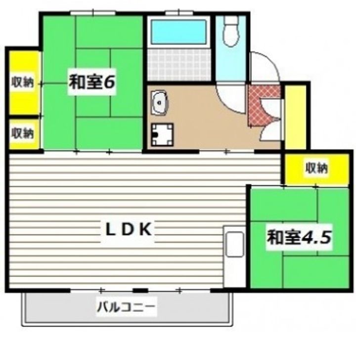ユートピア菊池IIの間取り