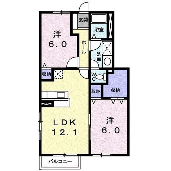 フォレストパークの間取り