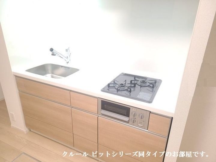 滋賀県彦根市平田町(アパート)の賃貸物件のキッチン