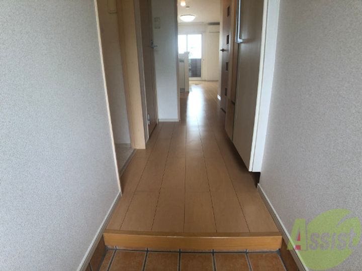 シャンモンターニュ3の玄関