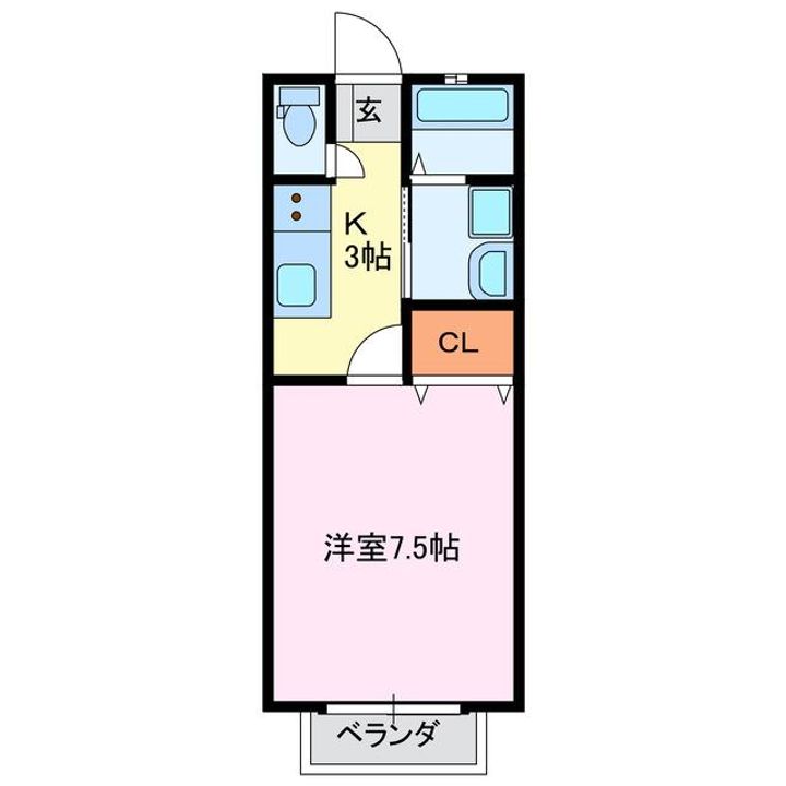 ハッピーハウスIIIの間取り