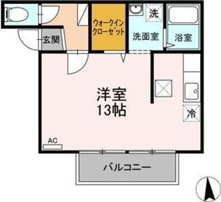 コンフォール台原 Iの間取り