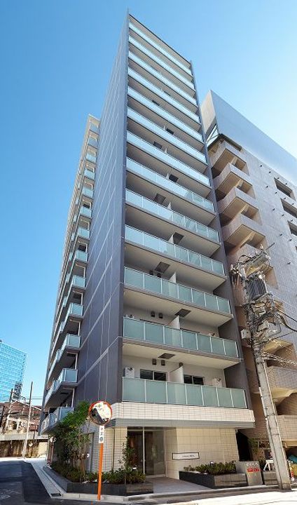 東京都港区芝1(マンション)の賃貸物件の外観