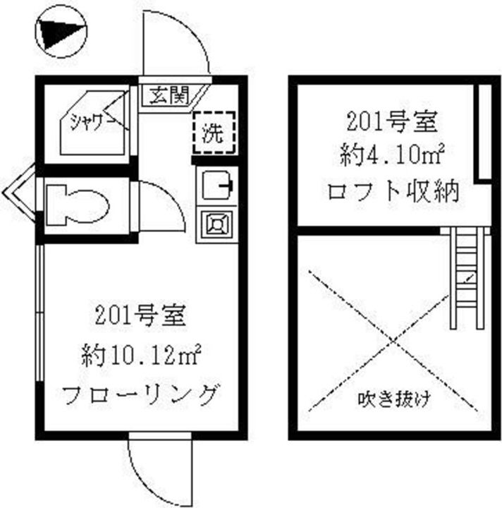 ティ・アーモマーメイドの間取り