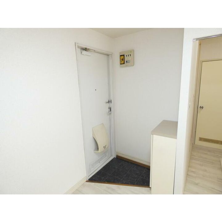 なでしこハイムの玄関