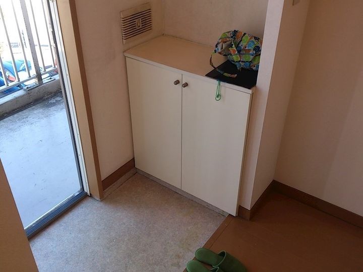 神奈川県川崎市中原区下小田中4(マンション)の賃貸物件の玄関