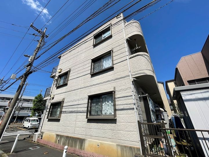 神奈川県川崎市中原区下小田中4(マンション)の賃貸物件の外観