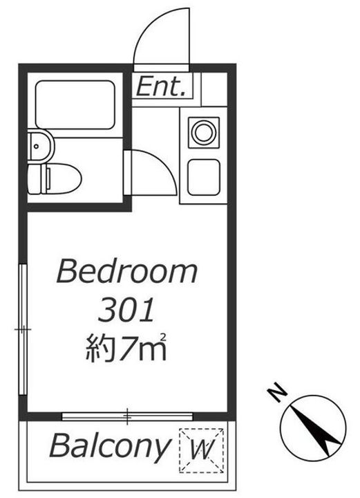 エクセル興野の間取り