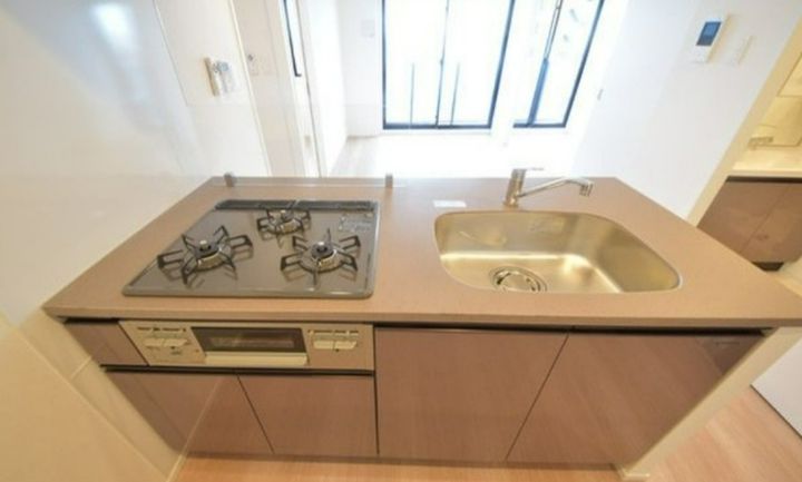 東京都台東区日本堤2(マンション)の賃貸物件のキッチン