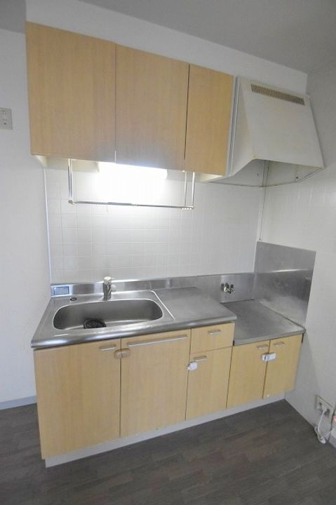 広島県広島市安佐南区東原3(マンション)の賃貸物件のキッチン