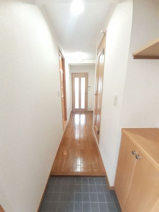 山口県山口市小郡下郷(マンション)の賃貸物件の玄関