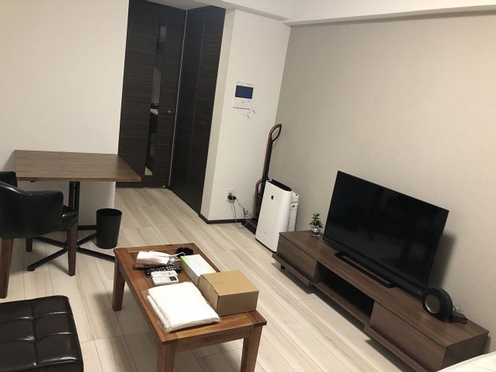 ジェノヴィア本羽田スカイガーデンの居間