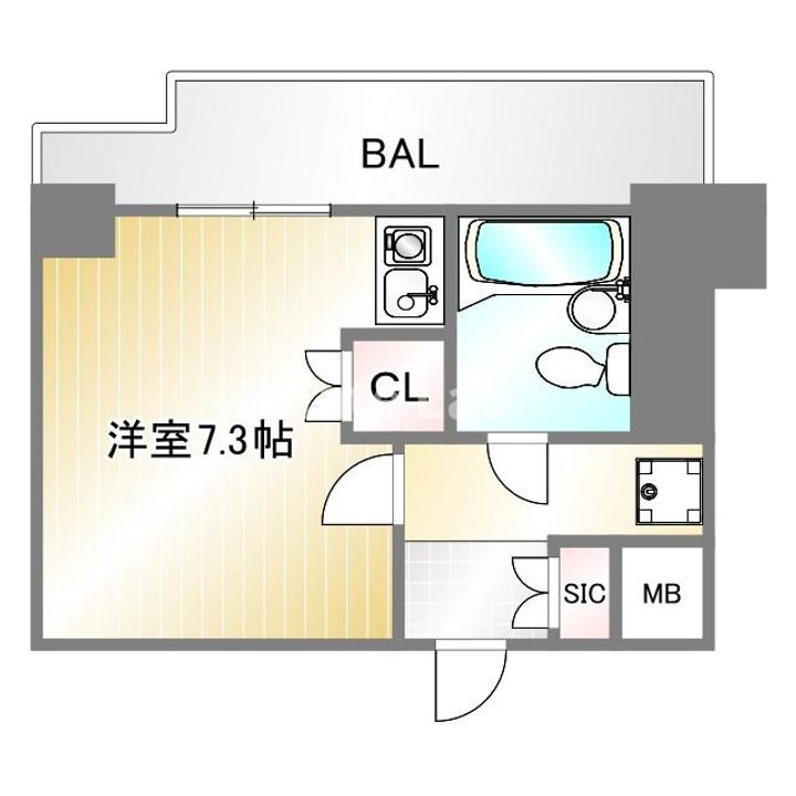 藤和シティコア神戸中道通の間取り