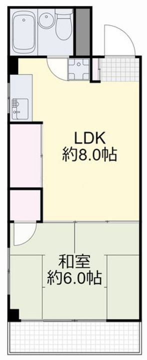 デューク福富の間取り