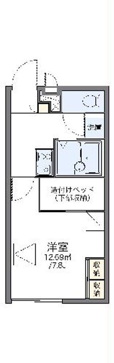 レオパレスSmileの間取り