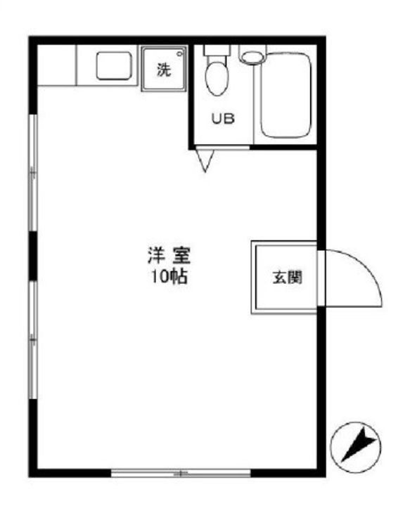 東京都台東区池之端4(マンション)の賃貸物件の間取り