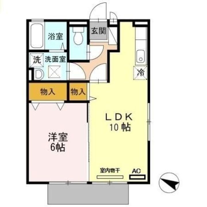 ヴァンベールHFIIの間取り