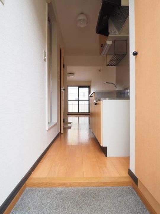 シャーウッド上野毛の玄関