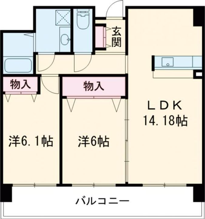 OAZO-Nの間取り