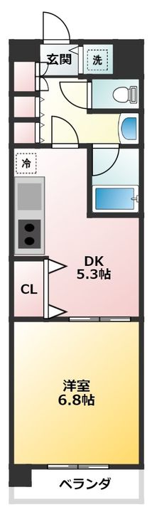 ファーストコート品川の間取り