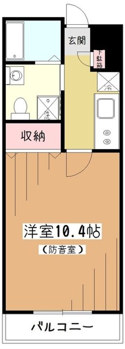 Note Kumegawa(ノート久米川)の間取り