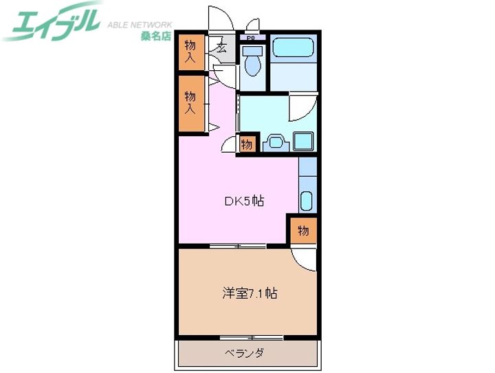 カロスクレーネの間取り