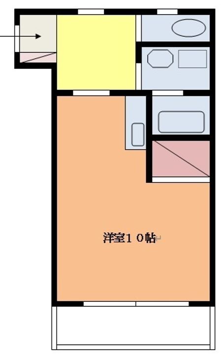 サンパティークの間取り