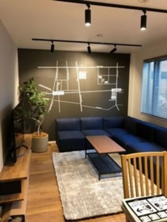 ビーシェア高円寺の居間