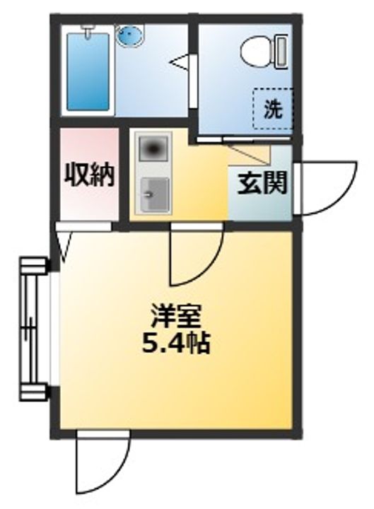 東京都中野区上高田4(アパート)の賃貸物件の間取り