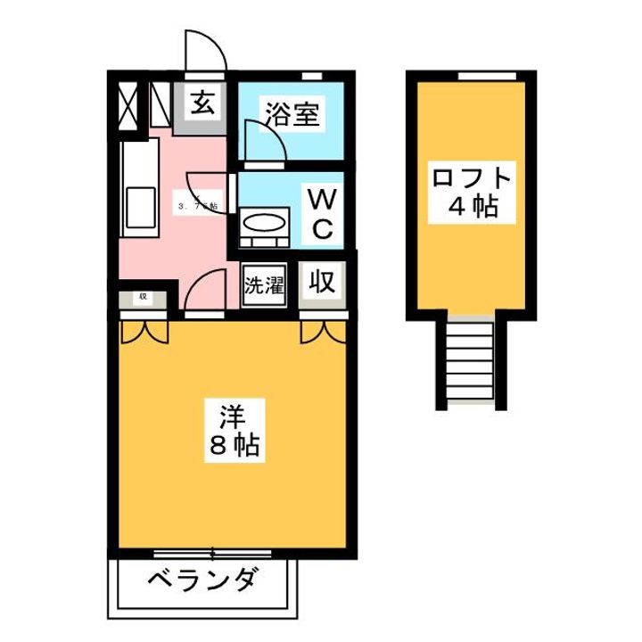 メゾングランツの間取り