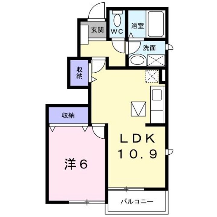 ポンテルーナIIの間取り
