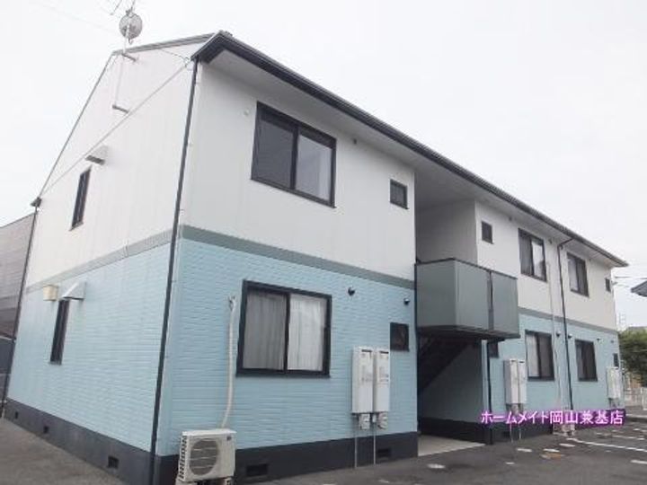 岡山県岡山市中区赤田(アパート)の賃貸物件の外観