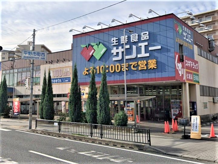エコーハイツ平野1の周辺