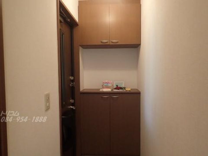 ハピネス山田 B棟の玄関