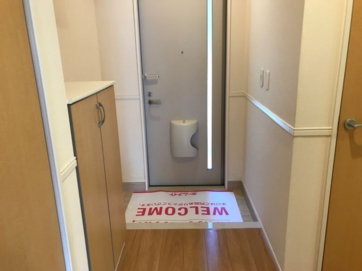 グリーン・ハイツの玄関