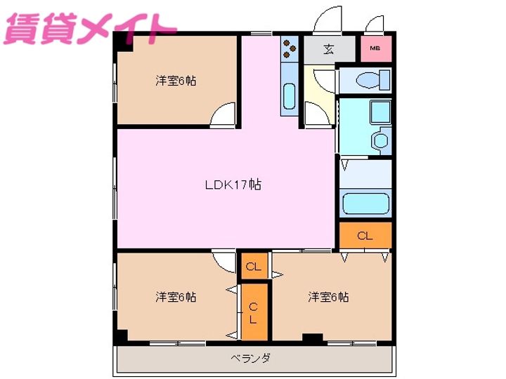 フォーラム6の間取り