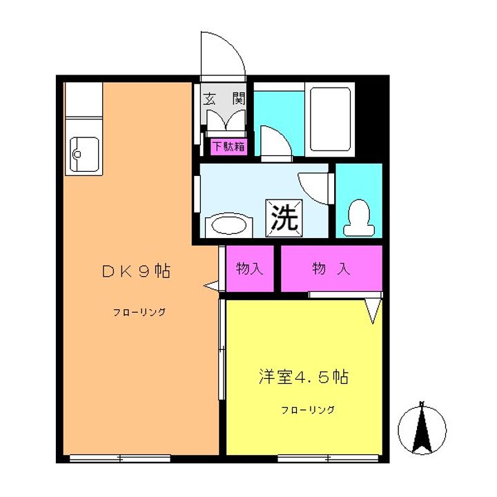 フォレスト丸山の間取り