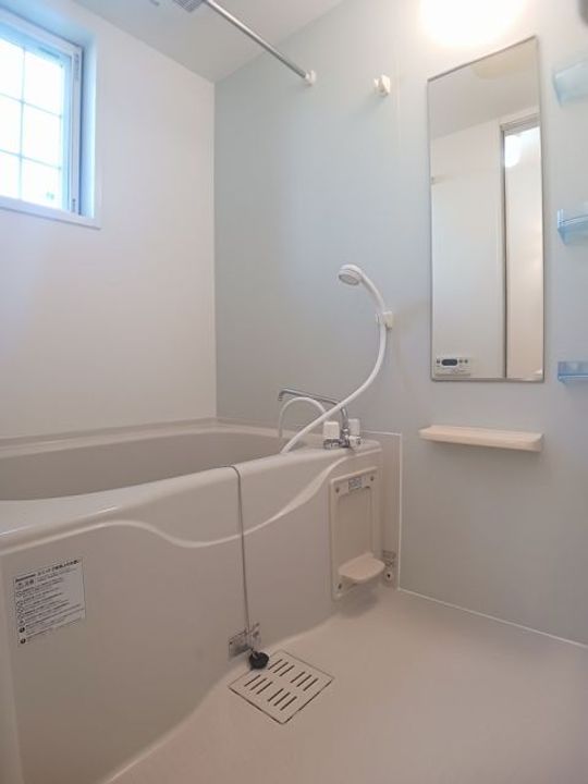 栃木県足利市久松町(アパート)の賃貸物件の風呂