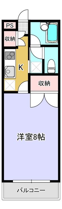 Libre uno(リブレ ウノ)の間取り