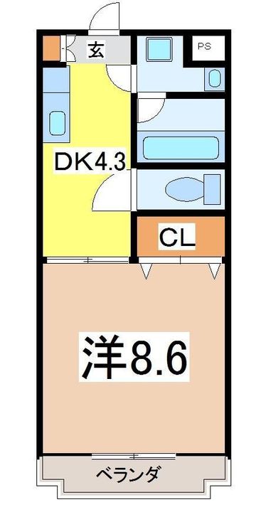 ルーシッドコートの間取り