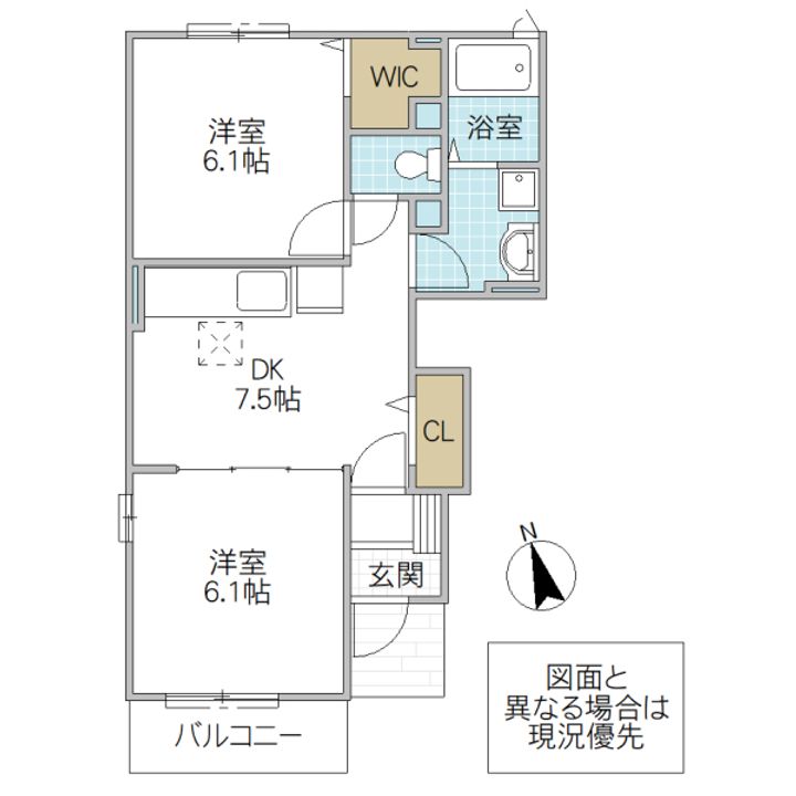 プラーナ Aの間取り