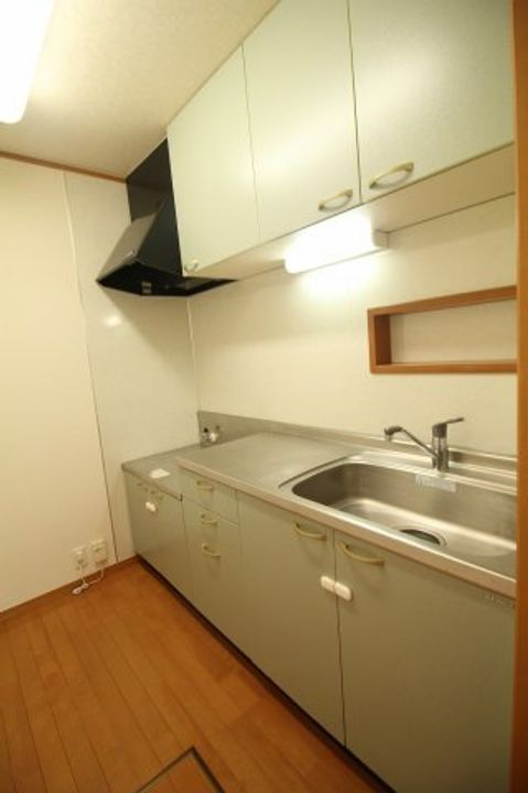 栃木県鹿沼市栄町2(一戸建)の賃貸物件のキッチン
